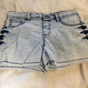Jean stretchy shorts